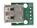 Плата переходная USB 2.0 female - DIP 4p